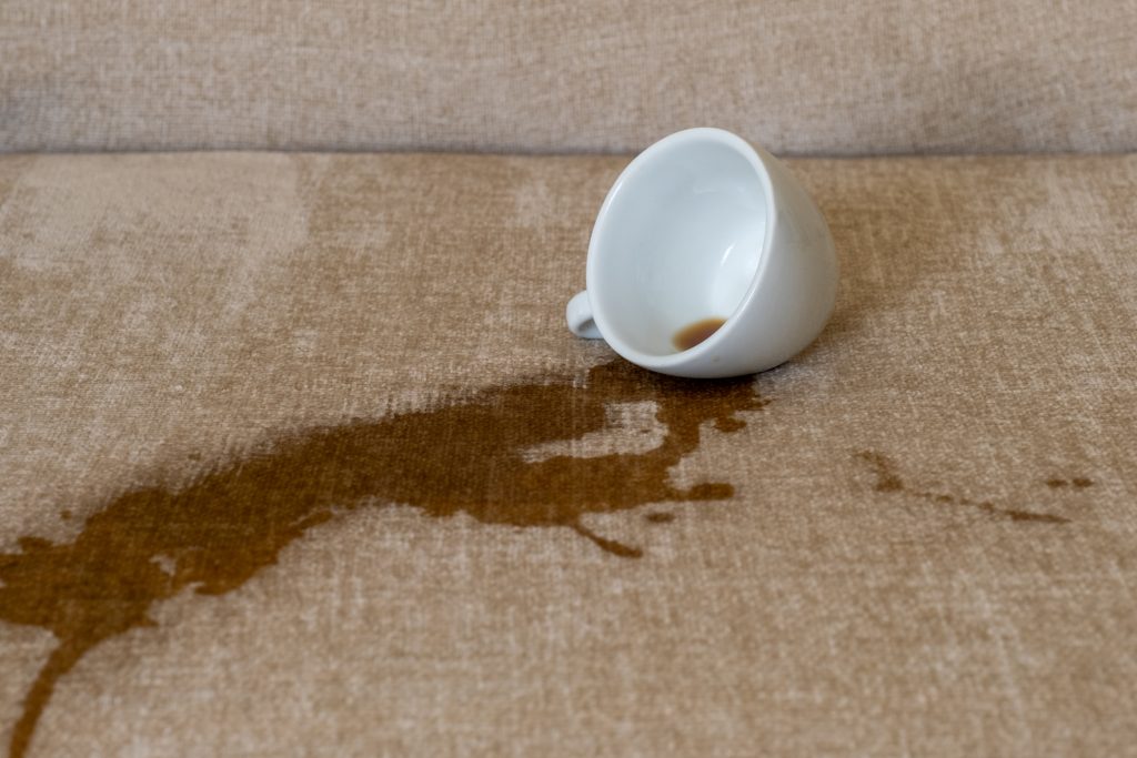 how to get coffee stains out of carpet